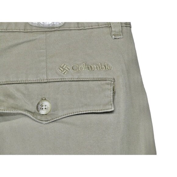 Columbia Pants Womens 16 Reg Stretch Chino Olive‎ Khaki Outdoors - Picture 3 of 12